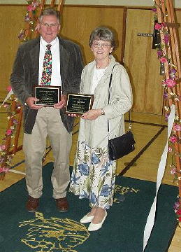 Dan & Peg with Awards